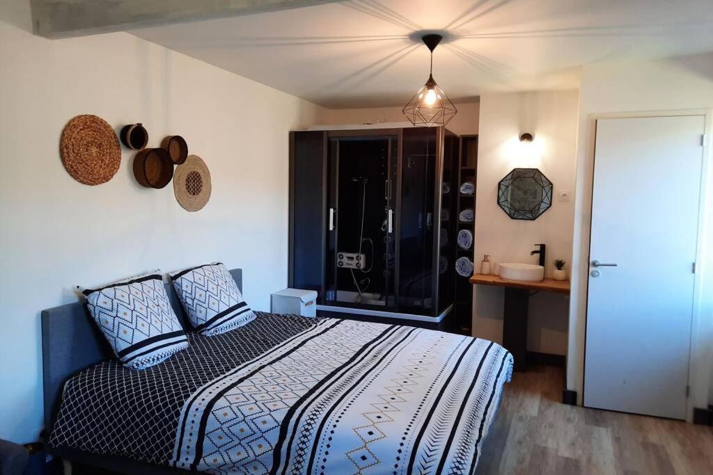 Studio Avec Vue Sur La Vezere Uzerche Dış mekan fotoğraf